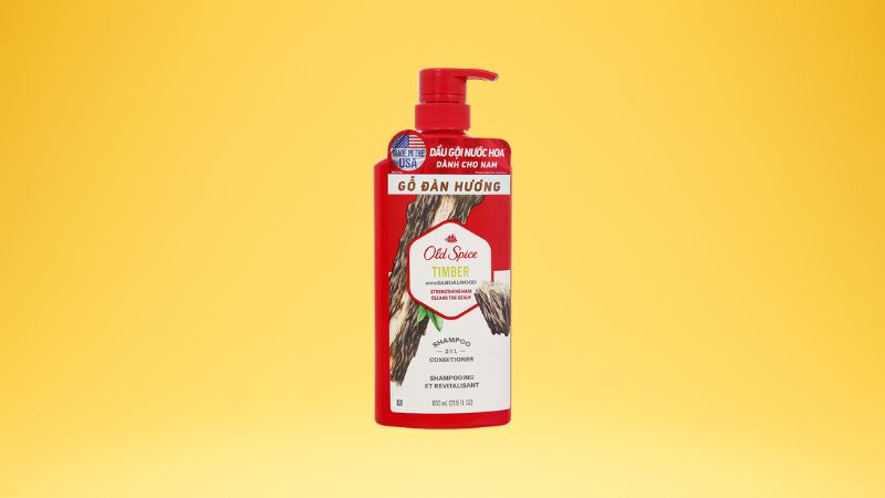 Dầu gội nước hoa Old Spice 2 In 1 hương gỗ 650ml