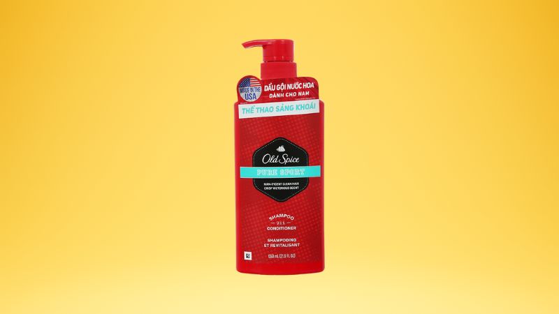 Dầu gội nước hoa Old Spice 2 In 1 hương thể thao 650ml