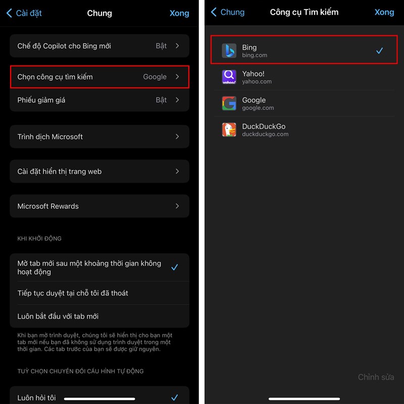 Cách cài Bing AI làm công cụ tìm kiếm trên Edge Cách cài Bing AI làm công cụ tìm kiếm trên Edge