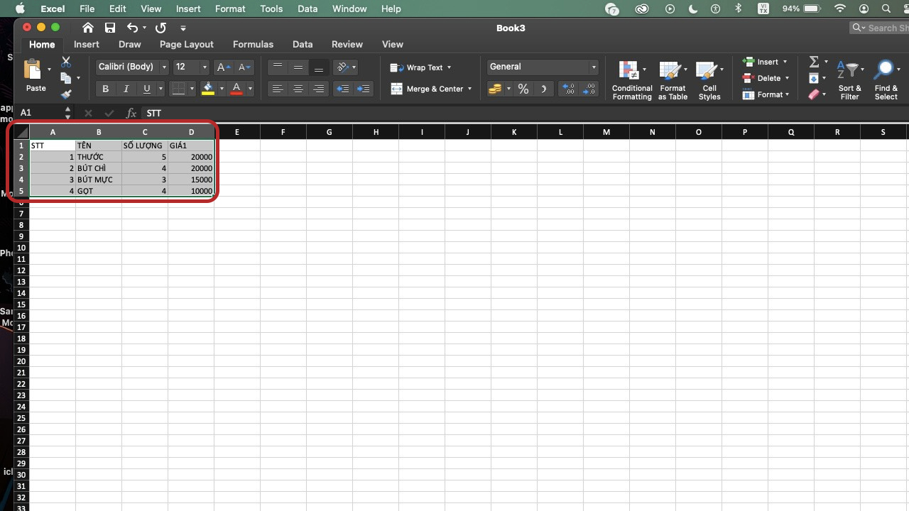 Mẹo đếm số lượng ô trống và tô màu ô trống trong Excel