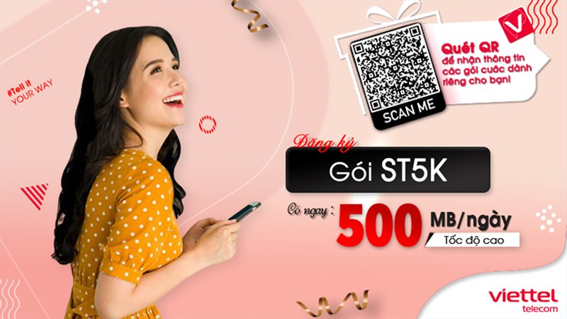Gói cước 4G theo ngày của Viettel Gói cước 4G theo ngày của Viettel