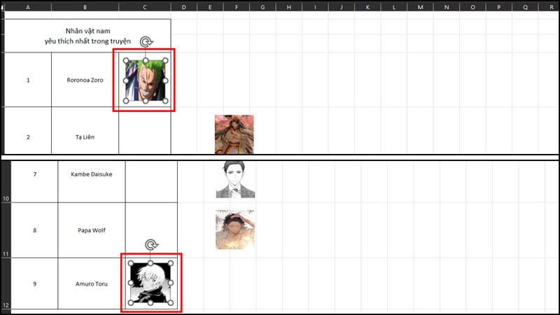 Mẹo chèn ảnh hàng loạt vào Excel Mẹo chèn ảnh hàng loạt vào Excel
