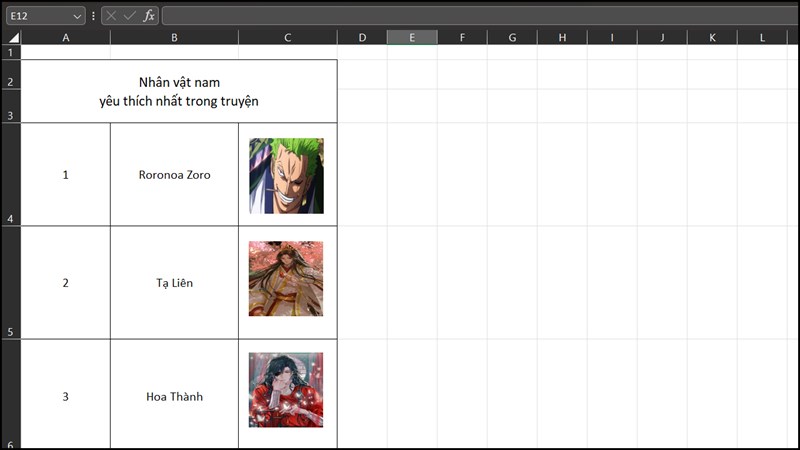 Mẹo chèn ảnh hàng loạt vào Excel Mẹo chèn ảnh hàng loạt vào Excel
