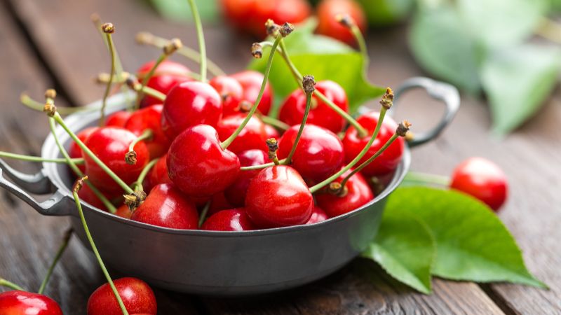 Người suy thận nên dùng cherry