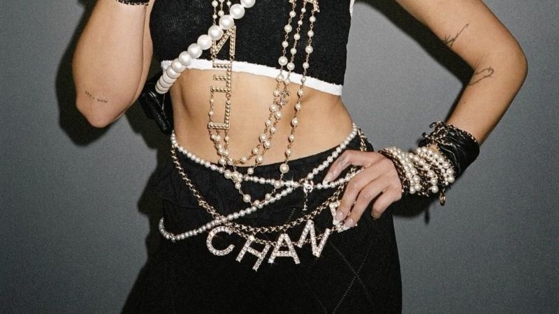 Thắt lưng Chanel Chain