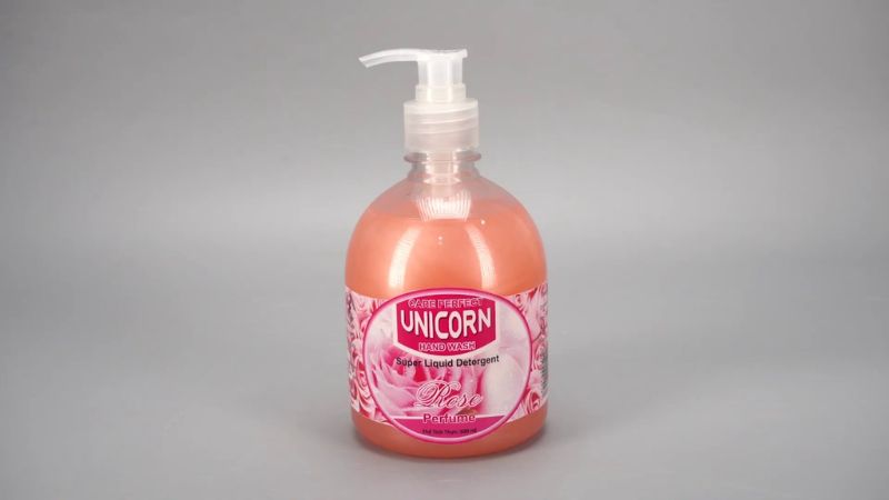 Nước rửa tay Unicorn hương hoa hồng chai 500ml