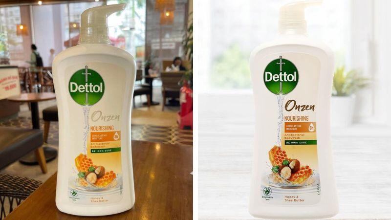 Sữa tắm Dettol Onzen mật ong chai 950g