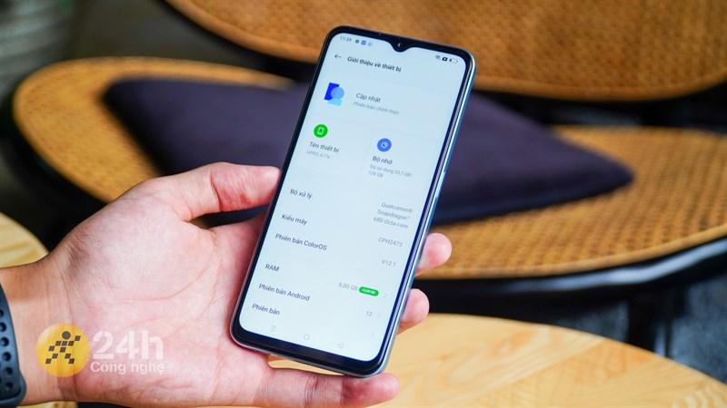 Bộ nhớ mặc định trên OPPO A78 sẽ cao hơn OPPO A77s Bộ nhớ mặc định trên OPPO A78 sẽ cao hơn OPPO A77s