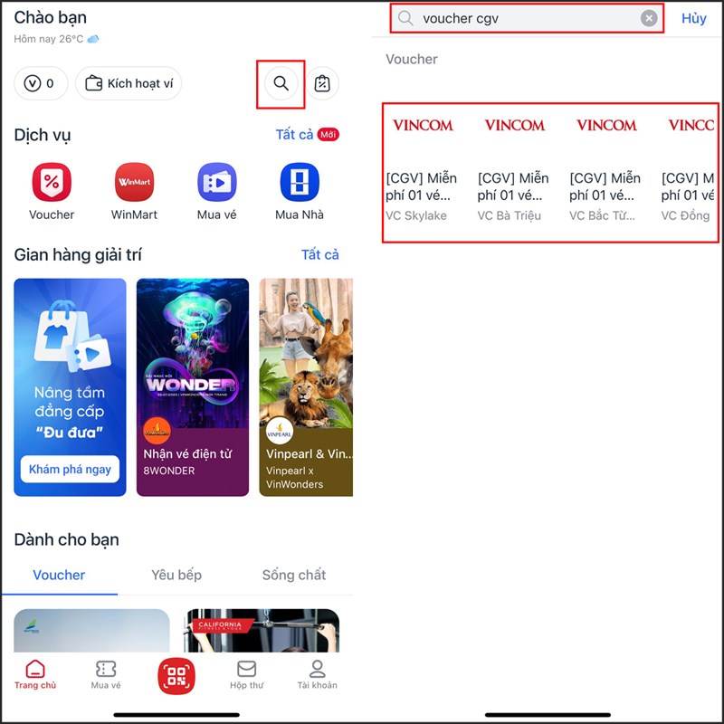 Cách nhận vé CGV miễn phí