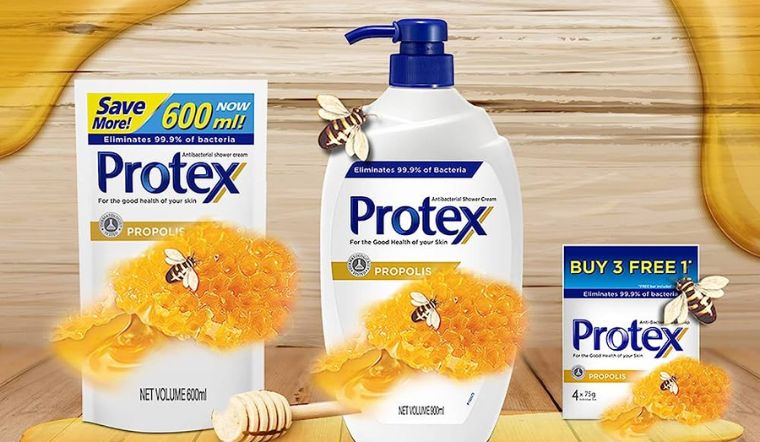 Chăm sóc da tay với nước rửa tay Protex Propolis