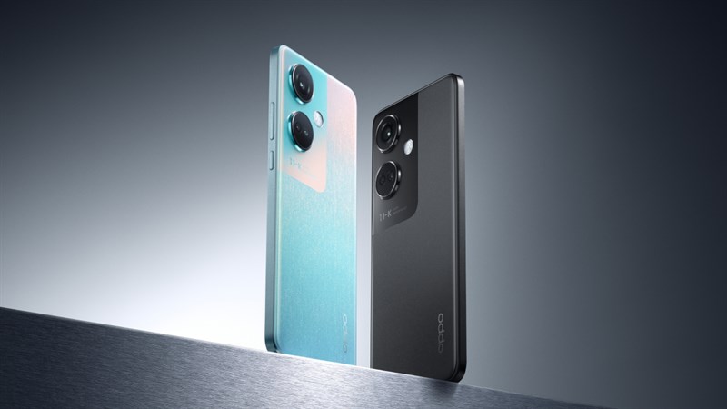 OPPO K11 5G có hai phiên bản màu: Glacier Blue và Moon Shadow Grey