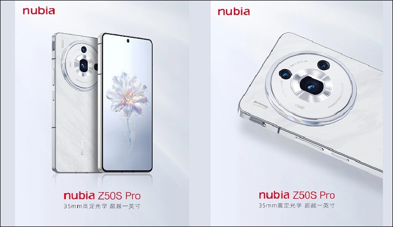 Phiên bản Mirror of Light của Nubia Z50S Pro 