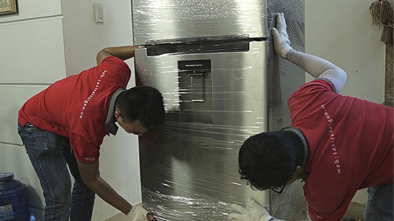 Cách vận chuyển tủ lạnh đúng cách để đảm bảo an toàn