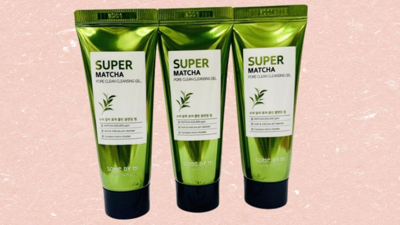 Thành phần của sữa rửa mặt Some By Mi Super Matcha