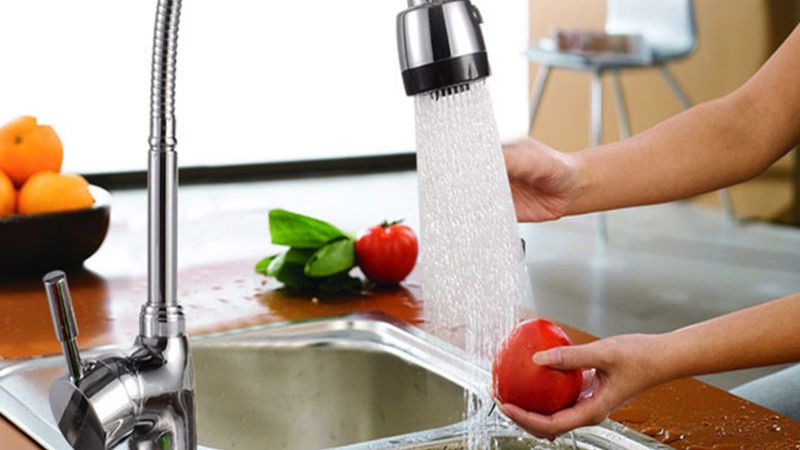 Advantages of high-pressure dishwashing faucets