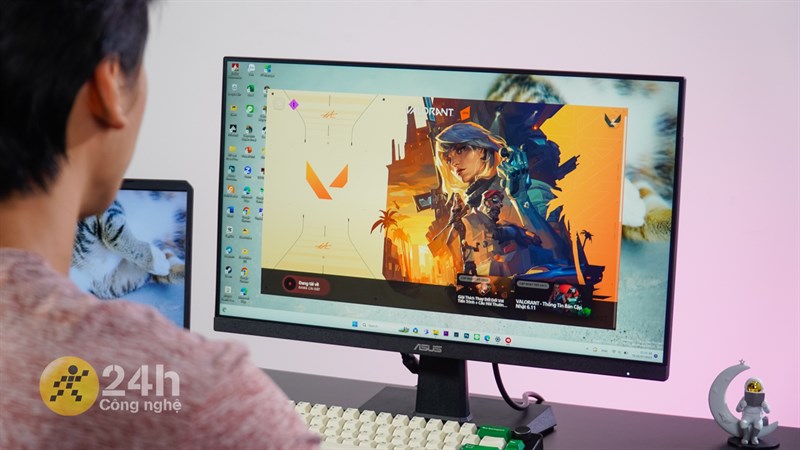 Màn hình ASUS VA24EHF với tần số quét cao giúp cho mọi trải nghiệm sử dụng trở nên tốt hơn Màn hình ASUS VA24EHF với tần số quét cao giúp cho mọi trải nghiệm sử dụng trở nên tốt hơn