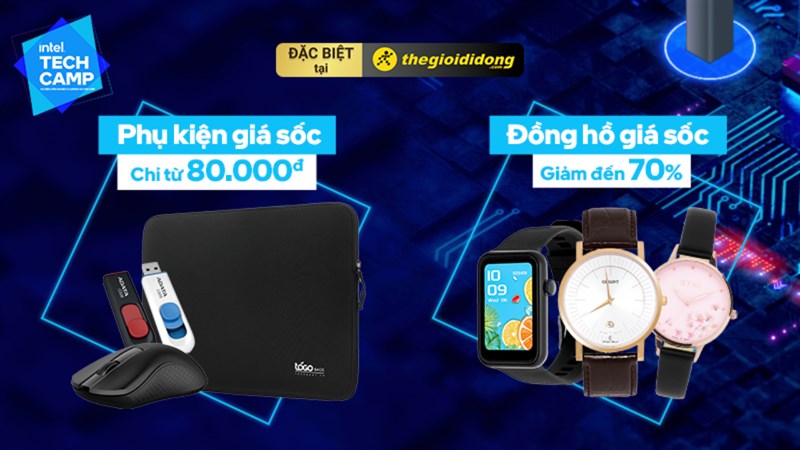 Gian hàng Thế Giới Di Động cũng đem đến những ưu đãi giá sốc khác