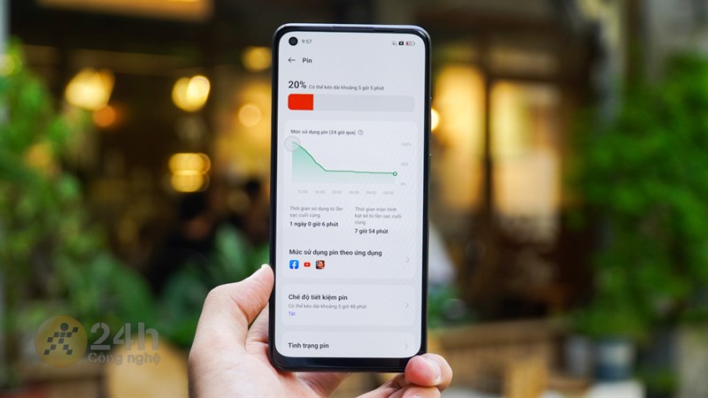OPPO A78 có khả năng tiết kiệm điện năng tiêu thụ tốt nên thiết bị mang đến thời lượng sử dụng pin lâu dài OPPO A78 có khả năng tiết kiệm điện năng tiêu thụ tốt nên thiết bị mang đến thời lượng sử dụng pin lâu dài