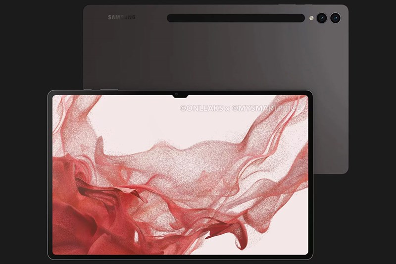 Ảnh render được cho là của Samsung Galaxy Tab S9 Ultra