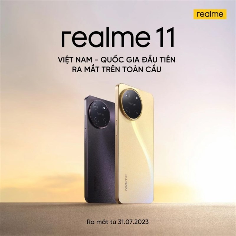 realme 11 được ấn định ngày ra mắt chính thức tại Việt Nam 