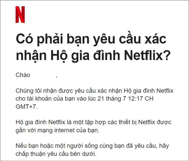 Xác minh được thực hiện qua email chính chủ, gây ra một số phiền toái