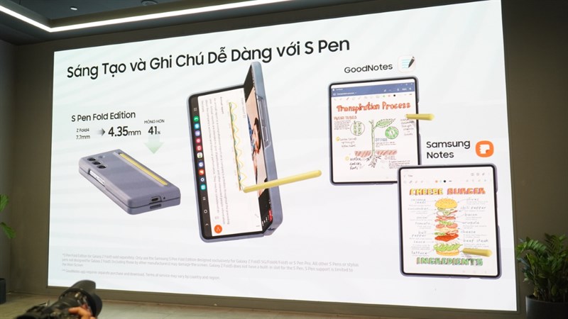 Cải tiến về bút S Pen
