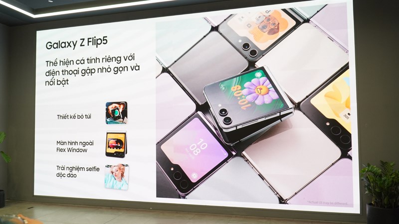 Galaxy Z Flip5 ra mắt