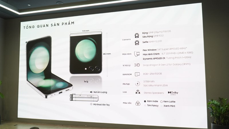 Galaxy Z Flip5 ra mắt