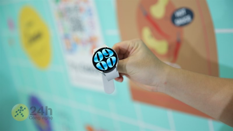 Galaxy Watch6 được thu hẹp viền màn hình.