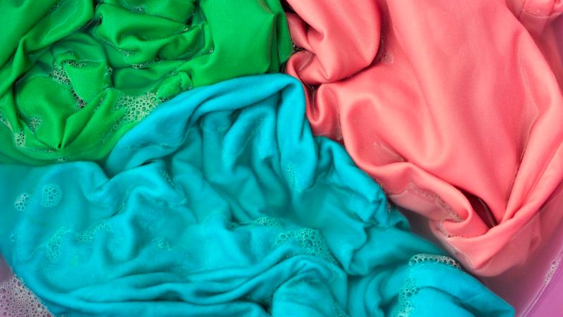 Wash with cold water to increase the durability of silk clothes