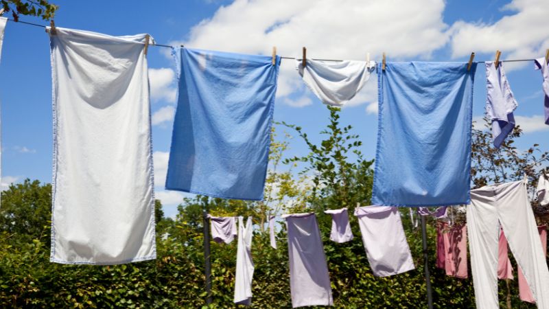 Avoid exposing silk clothes to direct sunlight