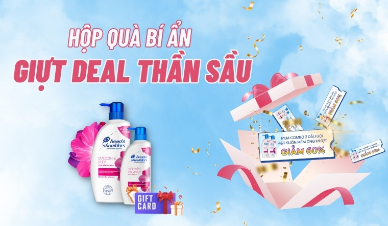 Cách tham gia Hộp Quà Bí Ẩn - Giựt deal thần sầu