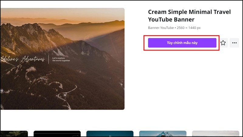 Cách tạo banner cho kênh Youtube bằng Canva