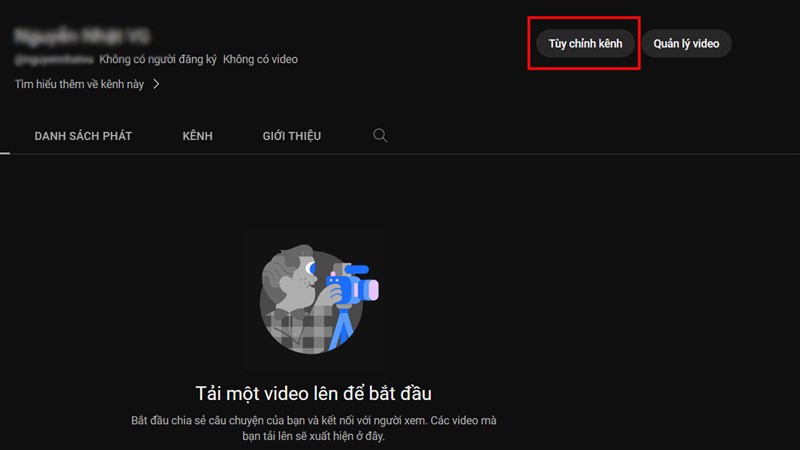 Cách tạo banner cho kênh Youtube bằng Canva