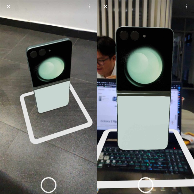 Hướng dẫn cách xem Galaxy Z 2023 AR