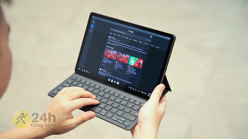 Galaxy Tab S9 và Galaxy Tab S9+ hỗ trợ đa dạng ứng dụng sáng tạo, hợp với phụ kiện mua thêm hoặc tặng kèm