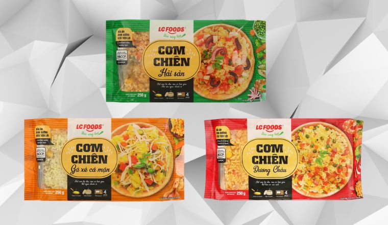 Chuẩn bị bữa ăn trong 3 phút với cơm chiên, cơm rang LC FOODS