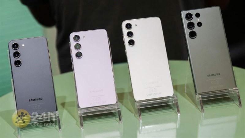 Bộ ba Galaxy S23 đều được thiết kế theo hướng tối giản nhưng vẫn sang tọng