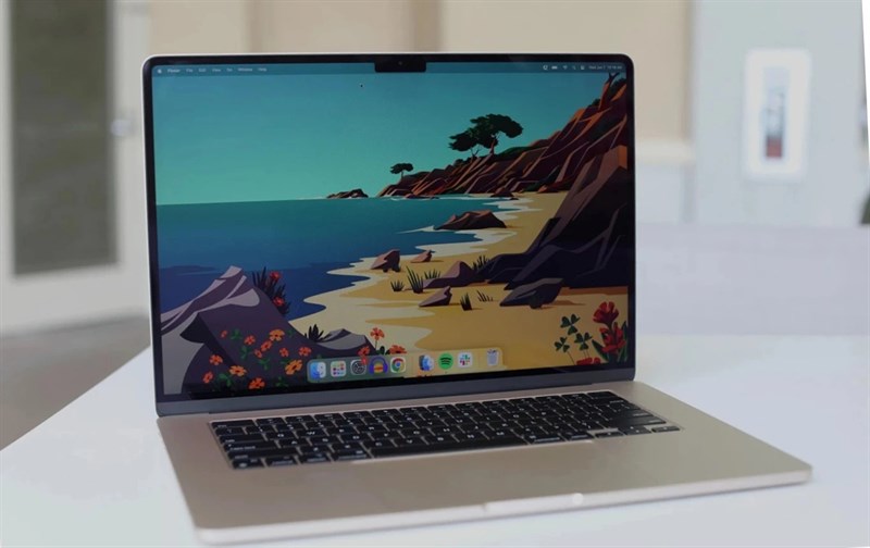MacBook Air 15 inch có chất lượng hiển thị tốt