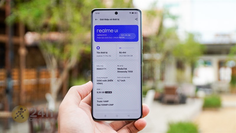 realme 11 Pro 5G sở hữu nhiều thông số cấu hình ấn tượng