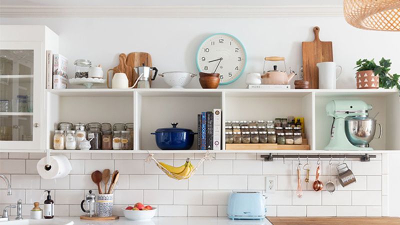 6 vật dụng quen thuộc không nên đặt trên kệ bếp