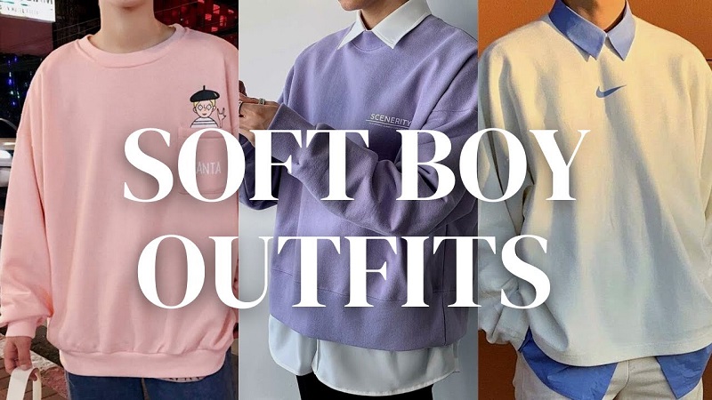 Xu hướng phối đồ của Soft Boy, E boy