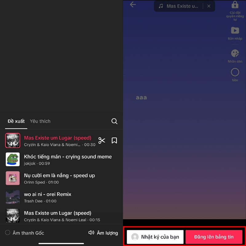 Cách đăng bài viết trên TikTok