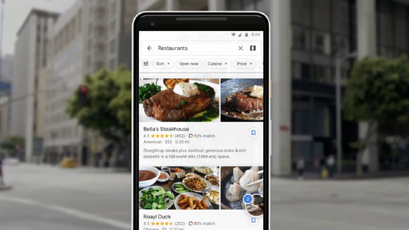 Cách xem thực đơn quán ăn trên Google Maps Cách xem thực đơn quán ăn trên Google Maps
