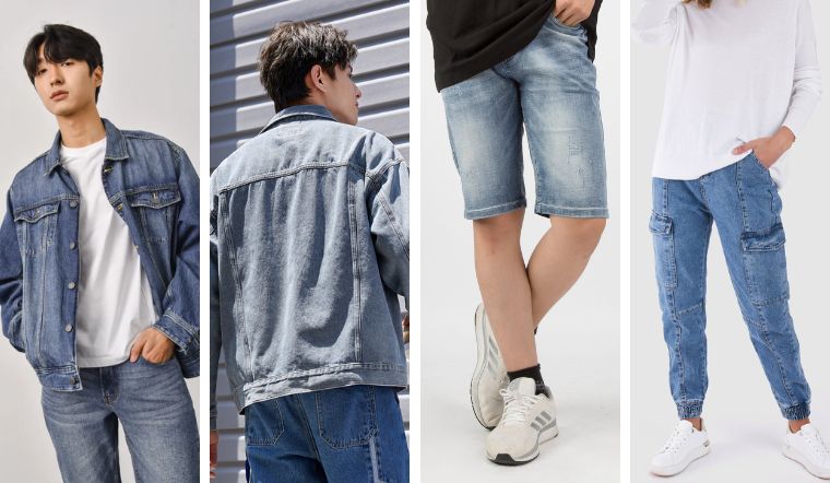 Bỏ túi 10 kiểu phối đồ nam Denim cá tính, ấn tượng