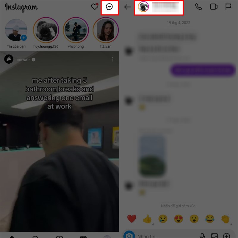 Cách tắt thông báo tin nhắn Instagram của một người