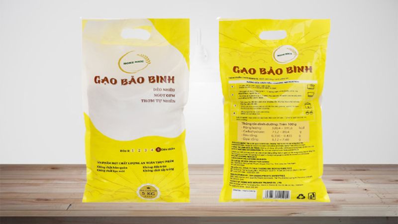 Gạo Home Rice Bảo Bình túi 5kg