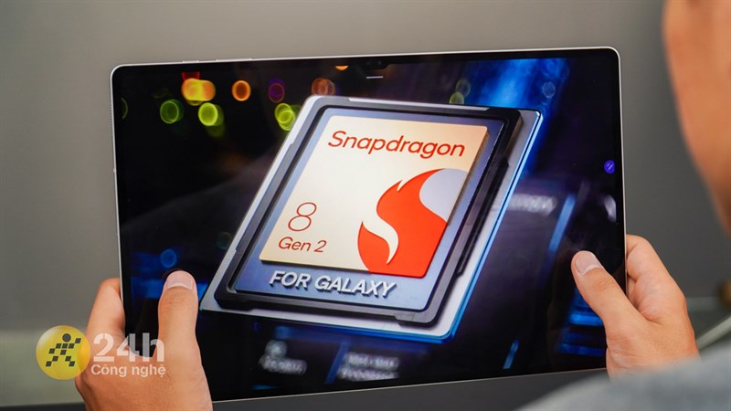 Galaxy Tab S9 Ultra sở hữu thông số cấu hình mạnh mẽ với chip Snapdragon 8 Gen 2 for Galaxy