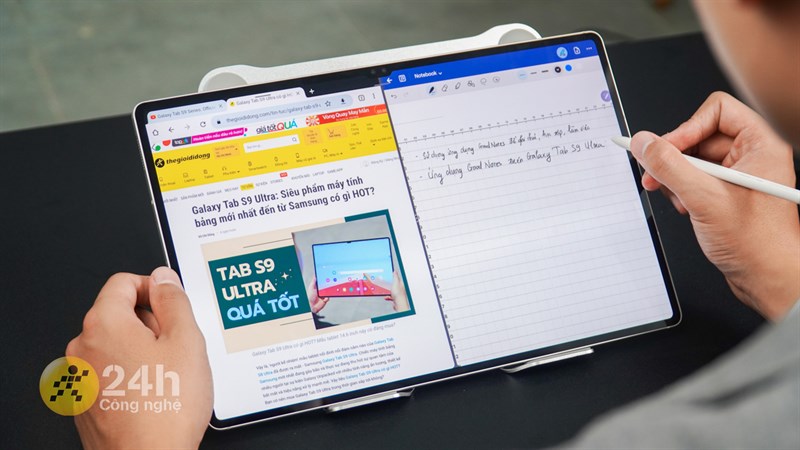 Ứng dụng GoodNotes nay đã xuất hiện trên Galaxy Tab S9 Ultra.