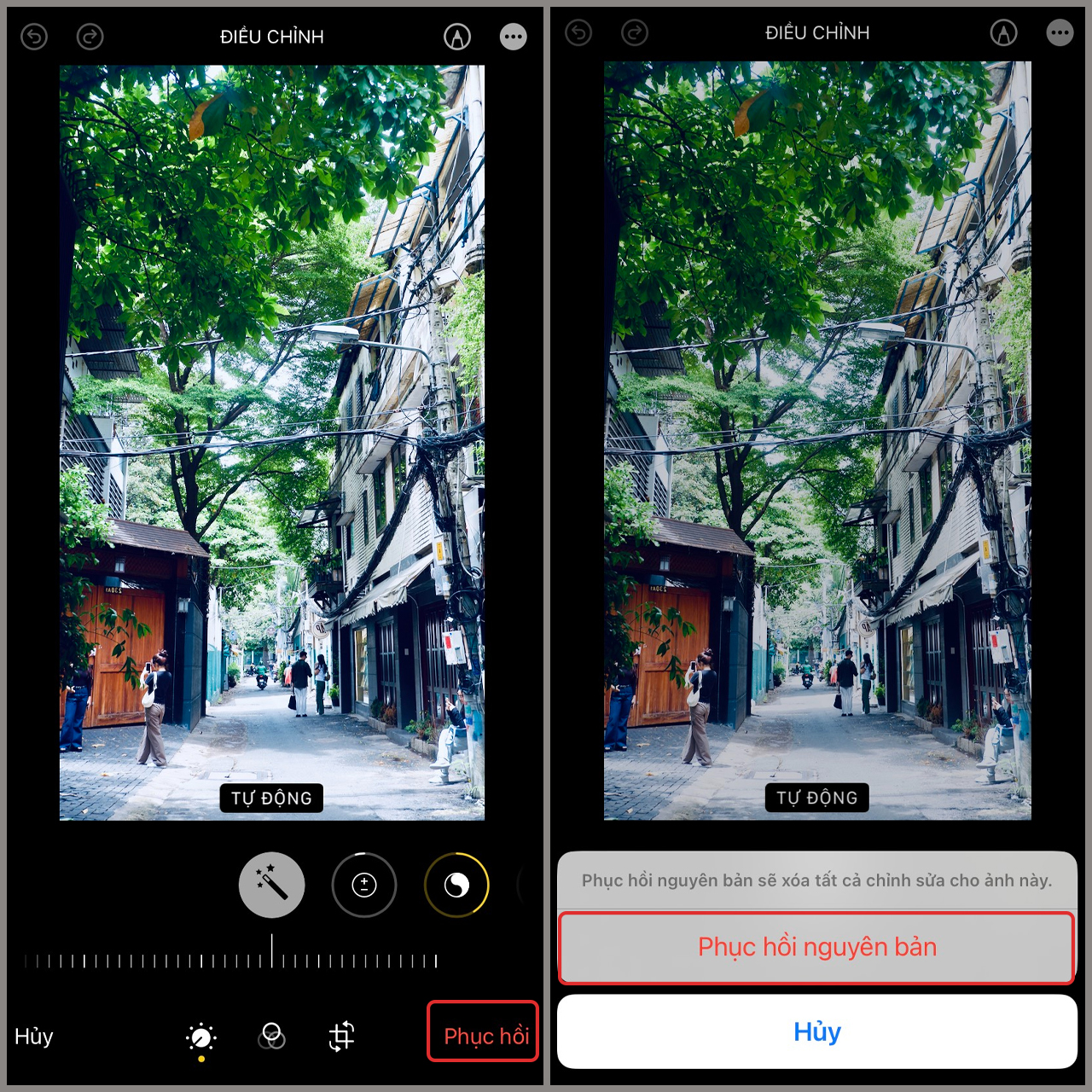 Cách chỉnh ảnh, video trên iPhone